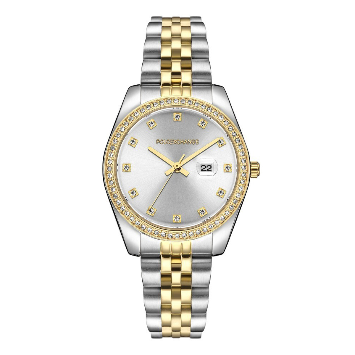 MONTRE POLOEXCHANGE FEMME SIMPLE ACIER